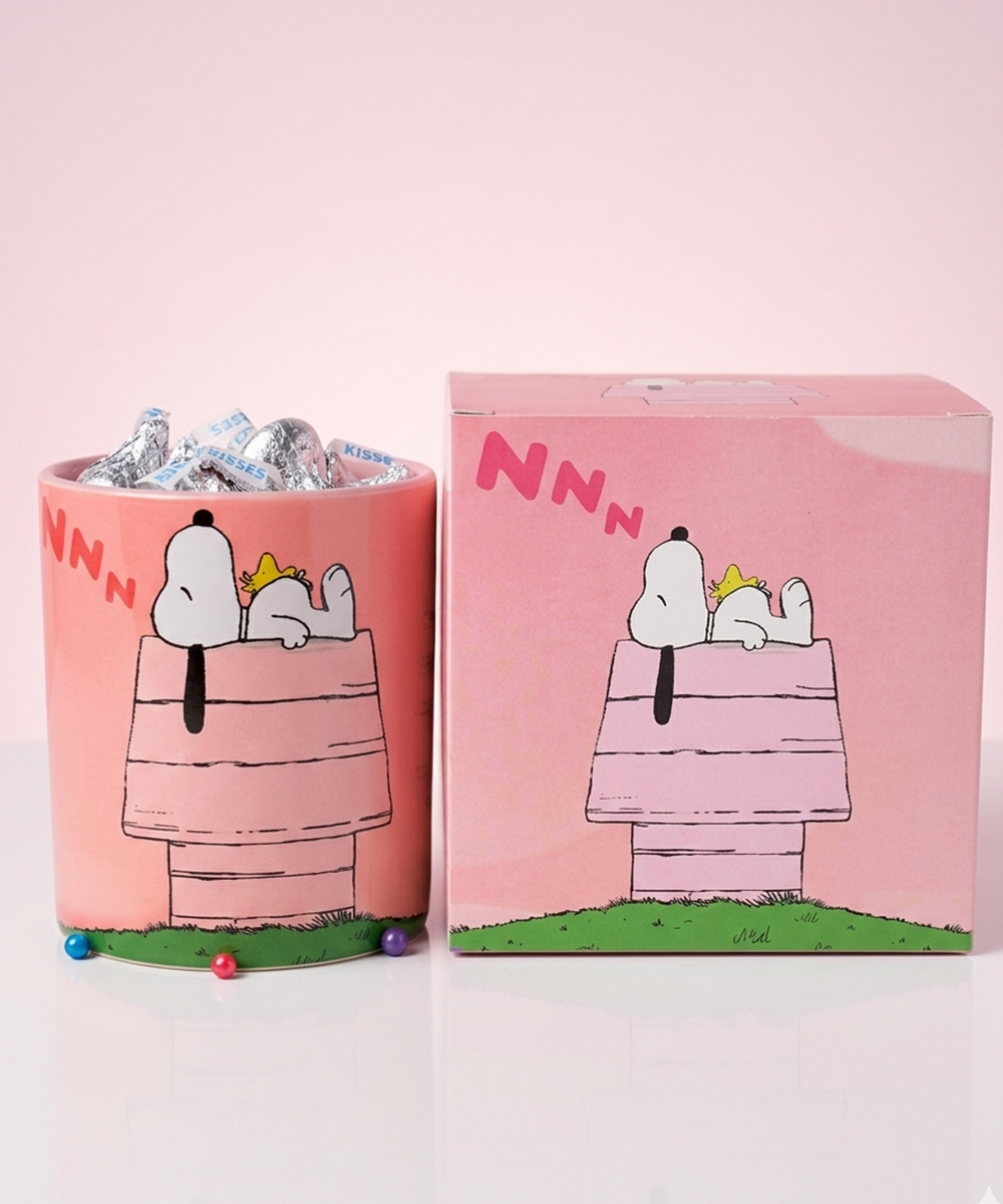 Snoopy casa rosa - Imagen 2