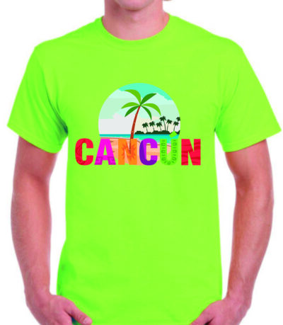 Playera Recuerdo de Cancún