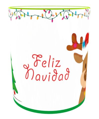 Taza Reno y Arbolito