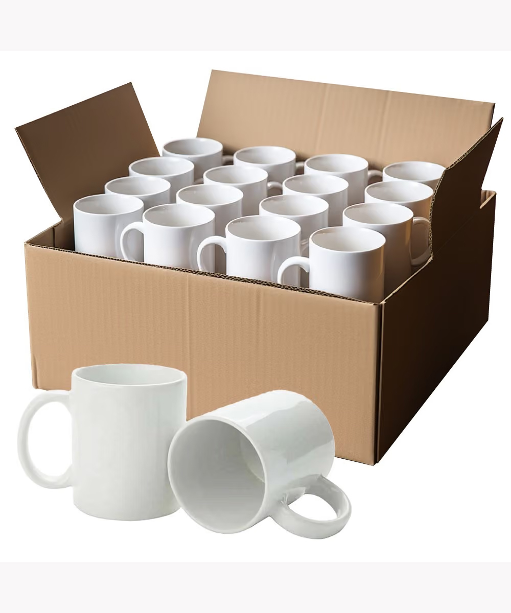 36 tazas Blancas